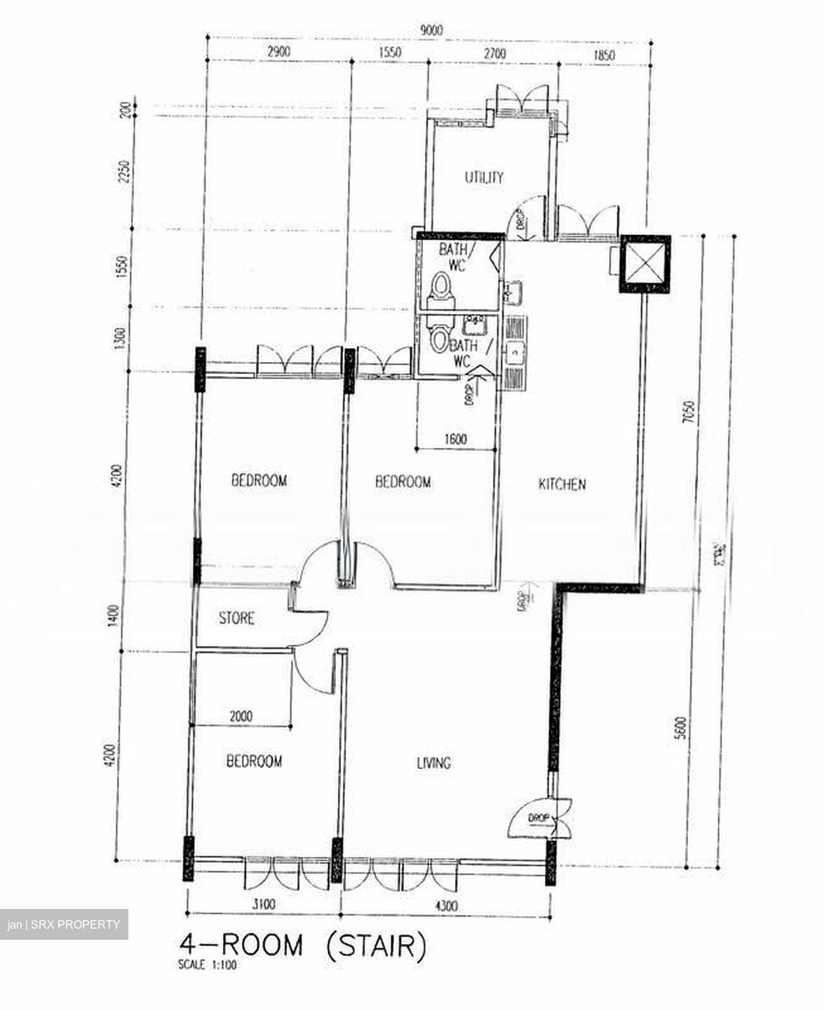 Blk 207 Ang Mo Kio 22 (Ang Mo Kio), HDB 4 Rooms #603693461